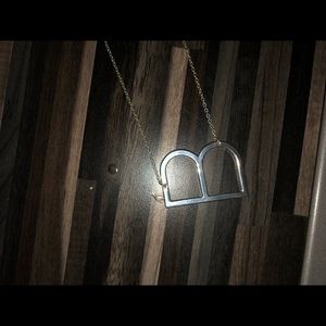 Plunder “B” necklace